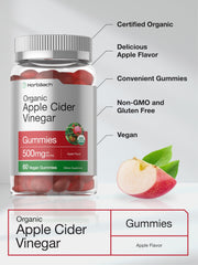 Horbäach Apple Cider Vinegar Gummies pack ready for travel and on-the-go.
