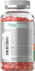 Horbäach Ashwagandha Gummies vegan formula label emphasizes purity