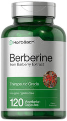 Horbaach Berberine HCL bottle front for daily wellness