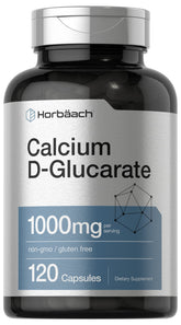 Horbaach Calcium D-Glucarate 1000mg bottle for daily routine support