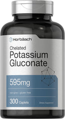 Horbäach Chelated Potassium Gluconate bottle ready for daily mineral support