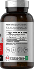 Horbäach Creatine Monohydrate capsules-in-bottle for easy ingestion.