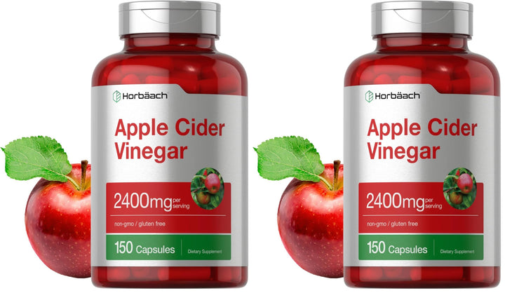 Horbäach front packaging showing bottle and brand for clear identification and convenience