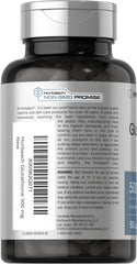 Horbaach Glutathione label front emphasizing purity and potency for daily wellness.