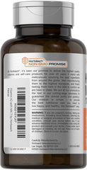 Gluten-free non-GMO label on Horbaach Vitamin D3 K2 bottle.