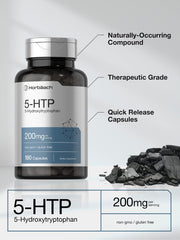 Horbäach Griffonia seed extract visible as the 5-HTP source
