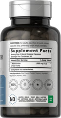 Horbäach L-Methionine capsules close-up for easy daily use.