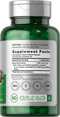 Horbäach Maca quick-release capsule highlighting high potency and simple daily intake.