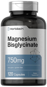 Horbäach Magnesium Bisglycinate bottle for daily wellness