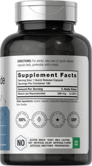 Horbäach Nicotinamide 500mg capsules close-up, quick-release formulation for convenience.