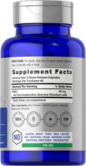 Close-up of Horbäach PQQ capsules highlighting quick-release design