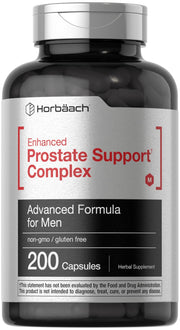 Horbaach Prostata cápsulas: suplemento herbal para apoyo diario de la salud prostática.