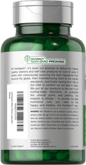 Horbäach super concentrated maca extract emphasizing potency in a compact capsule.