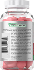 Horbäach vegan ACV gummies held in hand for easy daily use