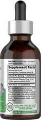 Horbäach Vitex label close-up with alcohol-free formula notes