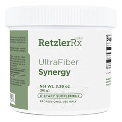 HormoneSynergy Ultra Fiber Lean powder tub with gluten-free and non-GMO label.