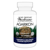 Host Defense Agarikon Capsules bottle label highlighting daily immune support