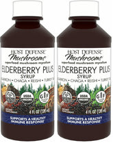 Host Defense Elderberry Plus Syrup bottle front for daily immune support.