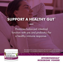 Host Defense MycoBotanicals Lion Mane digestivo-support blend close-up.