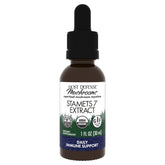 Host Defense Stamets 7 Extract en botella para uso diario de apoyo inmune