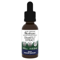 Host Defense Stamets 7 Extract en botella para uso diario de apoyo inmune
