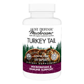 Host Defense Turkey Tail capsules bottle promoting digestive wellness and immune support.