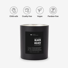 Hotel Collection 14oz candle closeup highlights generous size for rooms and longer burn.