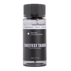 Hotel Collection Sweetest Taboo bottle for long-lasting fragrance in living spaces.