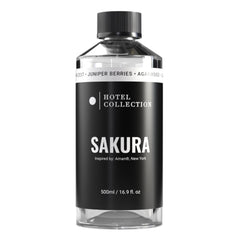 Hotel Collection Sakura oil bottle pour delivers a refined, premium aroma for upscale spaces.