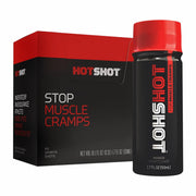 HOTSHOT bottle in spicy mango flavor for quick cramp relief.