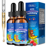 Hovika kids magnesium glycinate drops bottle promotes calm relaxation and restful sleep