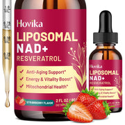 Hovika Liposomal NAD bottle front for daily energy and vitality