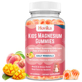Hovika Magnesium Glycinate Gummies bottle promotes calm evenings.