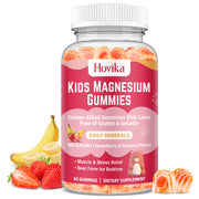 Hovika magnesium glycinate gummies kids bottle on shelf promoting daily calm