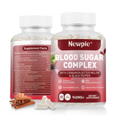 HOWEEJET Blood Sugar Complex capsules for daily wellness support.