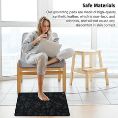 HRSDZKJ earth therapy foot mat designed for home grounding.