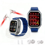 Hsiohe 3-in-1 red-light watch front view for daily relaxation.