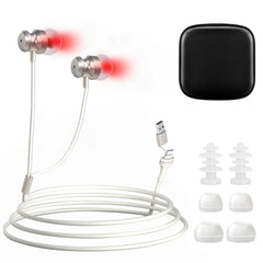 Hsiohe red light wellness device with ears attachment for gentle relaxation.