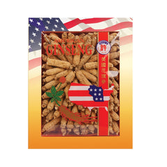 Hsu's Ginseng half-short Wisconsin roots for tea showcasing natural aroma.