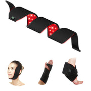 Hsypti red light therapy belt with extended coverage for neck and knee relief.