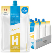 HTWO premium hydrogen water lemon bottle pour for refreshing hydration