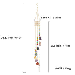 HTXYCTH Natural Gemstones with a colorful decorative mix