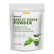 Hudetex Barley Grass Powder jar for daily smoothies.