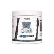 Huge Supplements Wrecked Core bottle pour shows clean, steady energy for workouts.