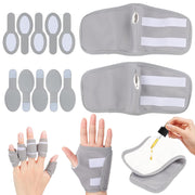 HUIJUTCHEN castor oil wrap for hands with adjustable fit for targeted comfort.