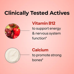 HUM B12 Turbo plant-based formula fits vegan diets with essential B12.
