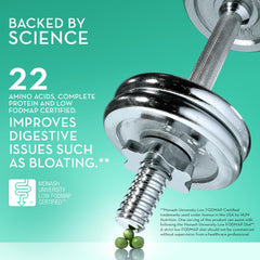 HUM Core Strength vanilla protein shaker shows easy mixing for digestion-friendly nutrition
