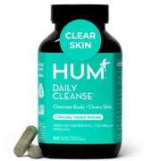 Hum Daily Cleanse bottle front for easy daily skin and detox support.