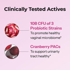 HUM Private Party cranberry extract scene, illustrating PACs potential support.
