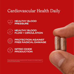 Humann Cardiovascular Health Daily capsules ready for easy, everyday intake.